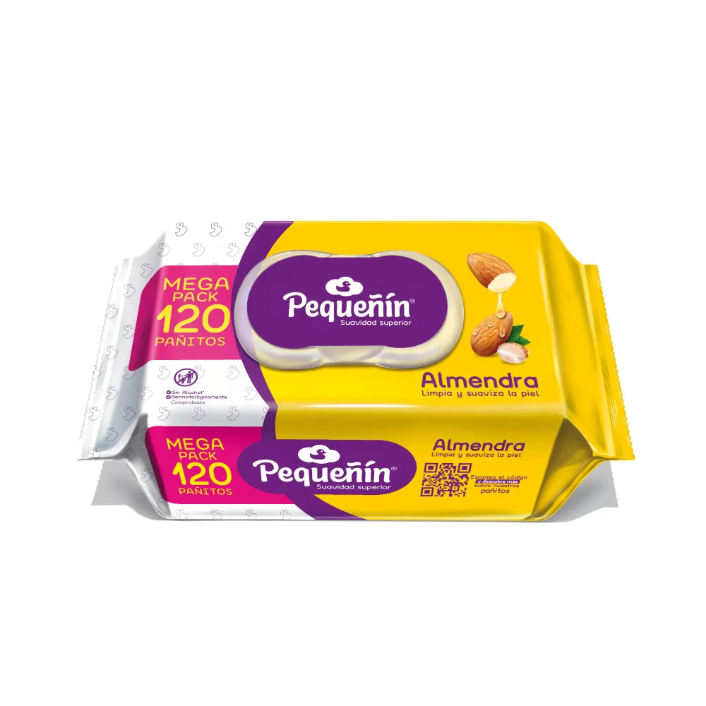 Pañal Hum.pequenin Almendra 120 Unidades