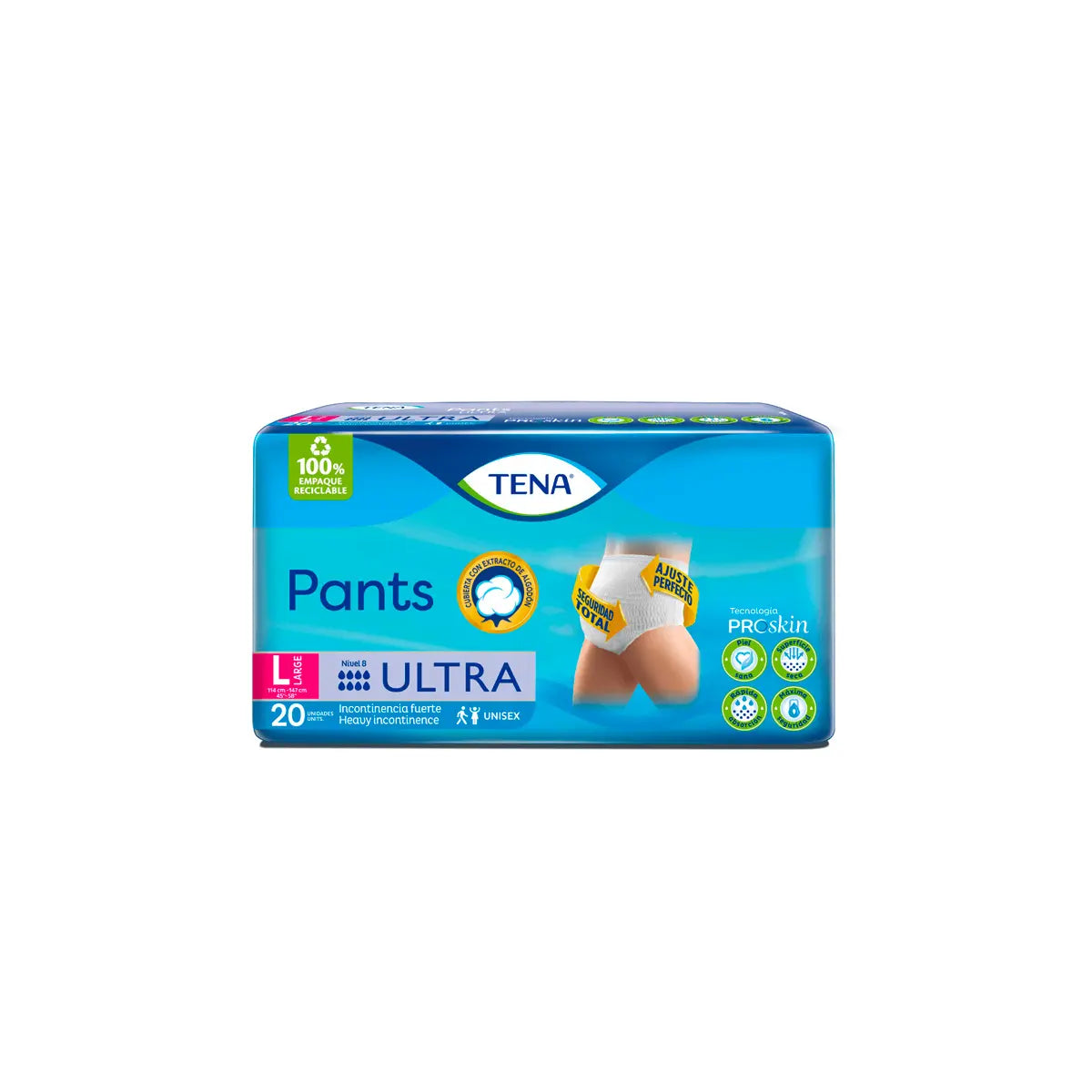 Pan.tena Pañal Ultra Lar.plus Care 20uds
