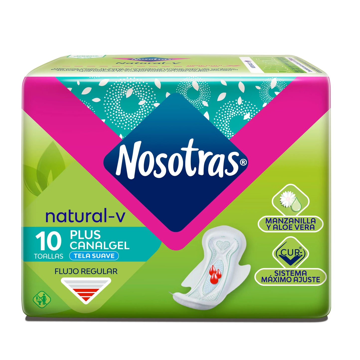Toa.nosotras Natural Plus Canalgel 10uds (2)