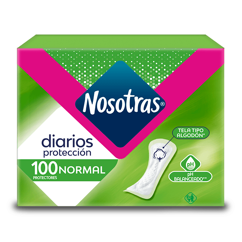 Protector Nosotras Diarios Normal 100und
