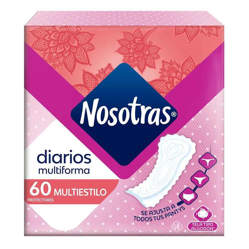 Protector Nosostras Diarios Multiestilo 60und