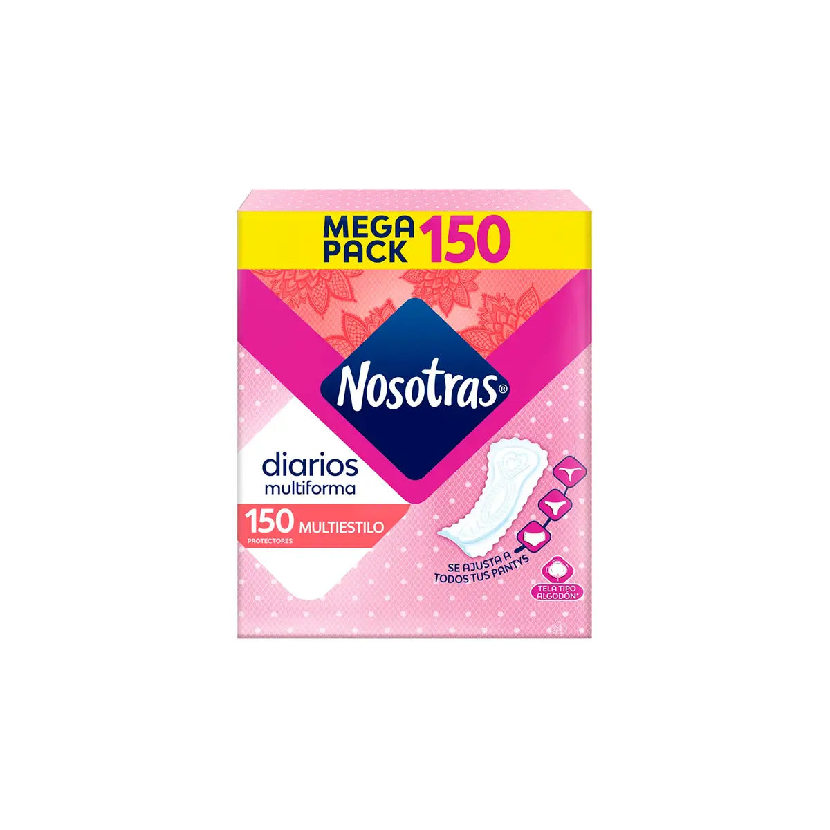 Protector nosotras Diarios Multiestilo 150uds