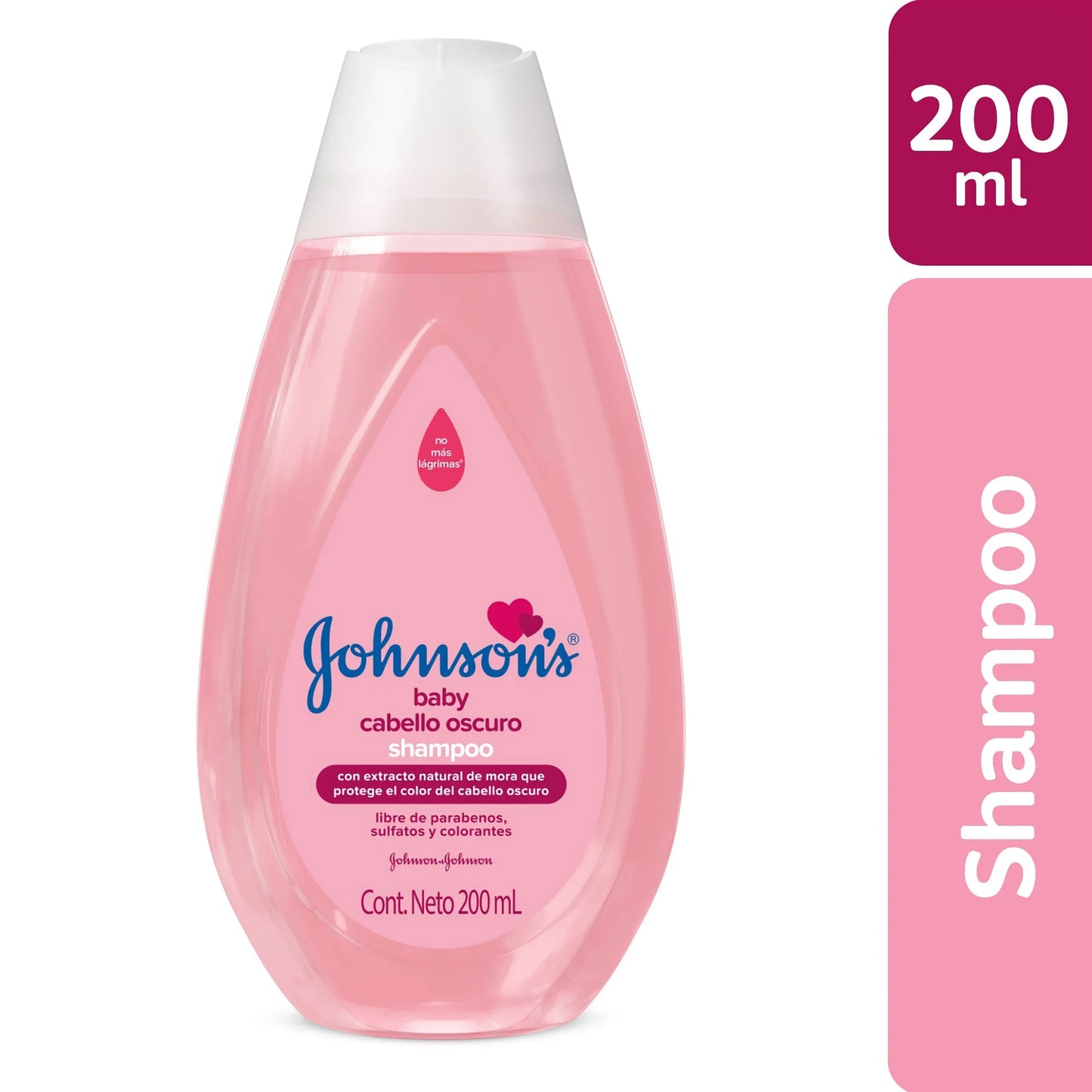 Shampoo Jj Baby Cabello Oscuro 200ml