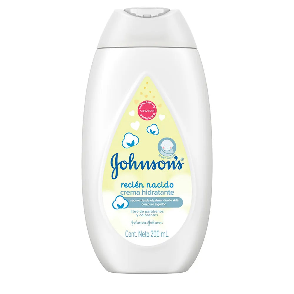 Crema Jj Baby Hidratante Rec. Nacido 200ml