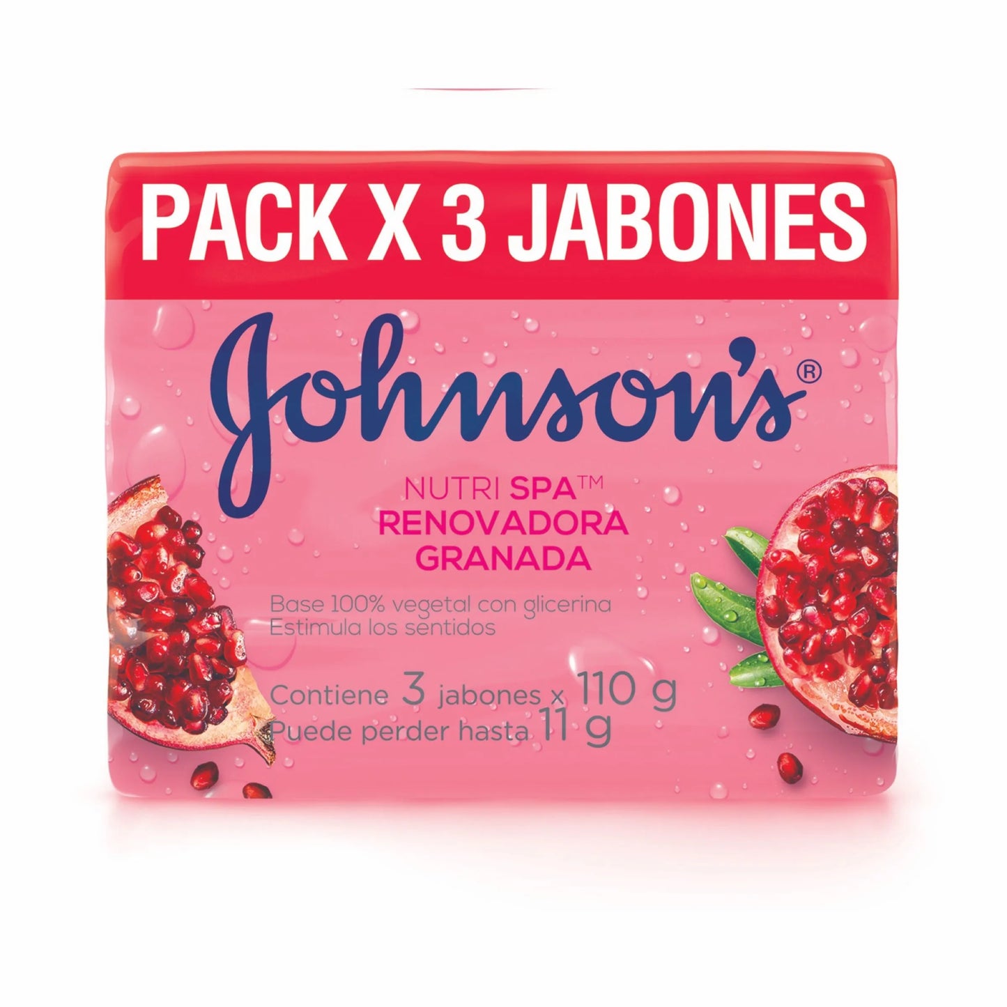 3 Jabón Jj Adulto grANADA 110 gr