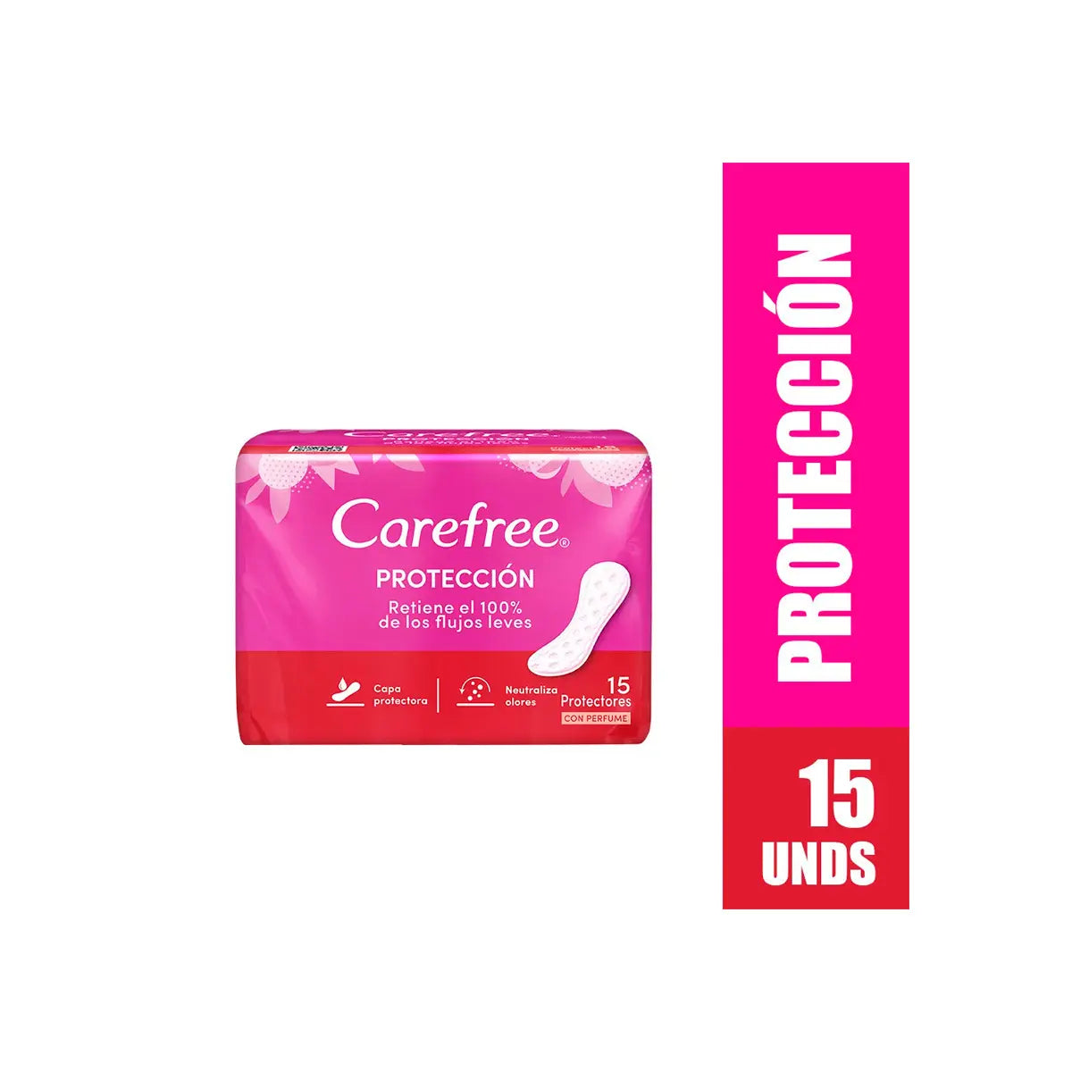 Protector carefree Regular 15 Uds