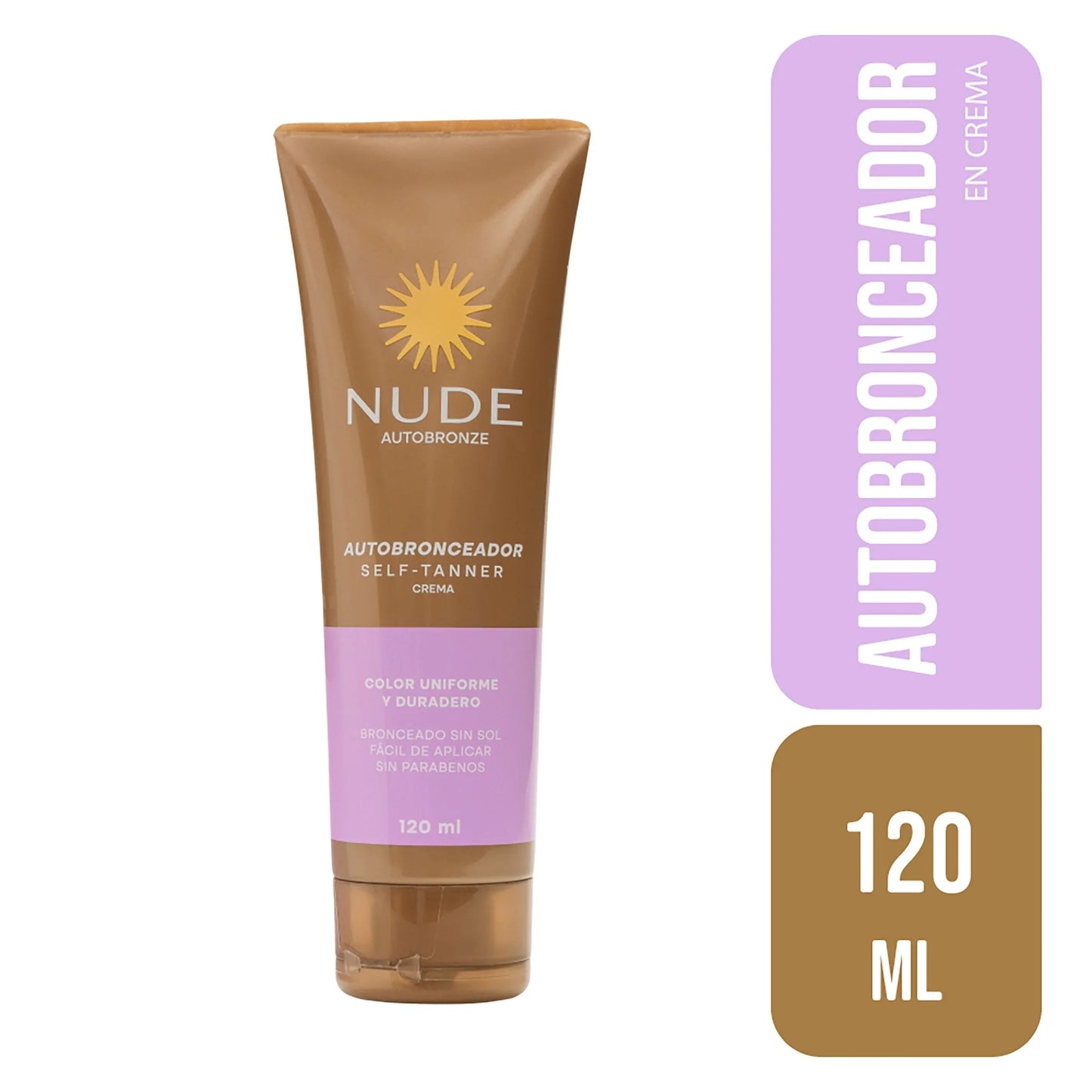 Autobronceador Nude Bronze Crema 120 gr