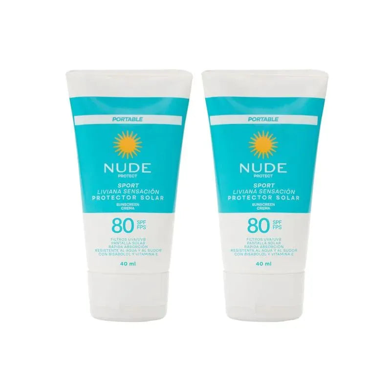 2 Protector nude Sport Spf 80 40 ml S.o.