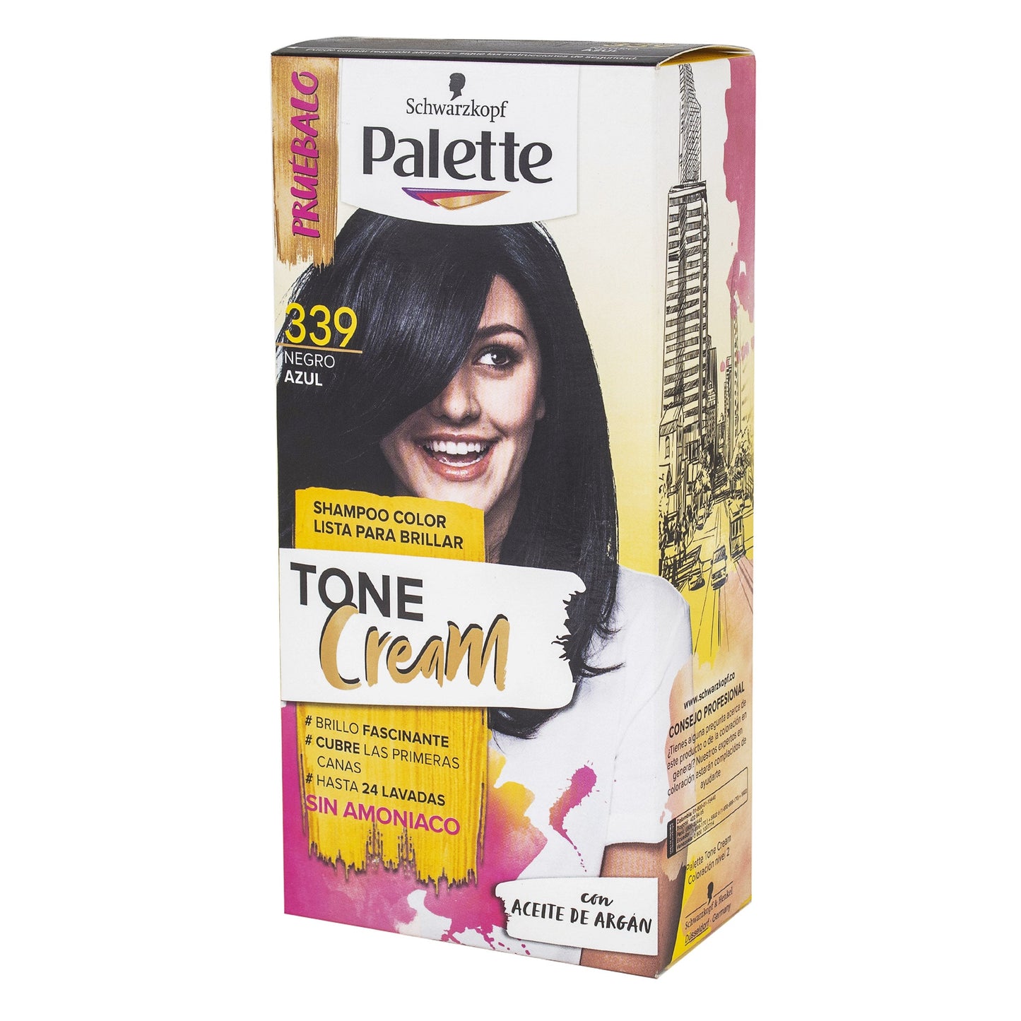 Palette Tone CremaAM Kit 339 Negro Azul