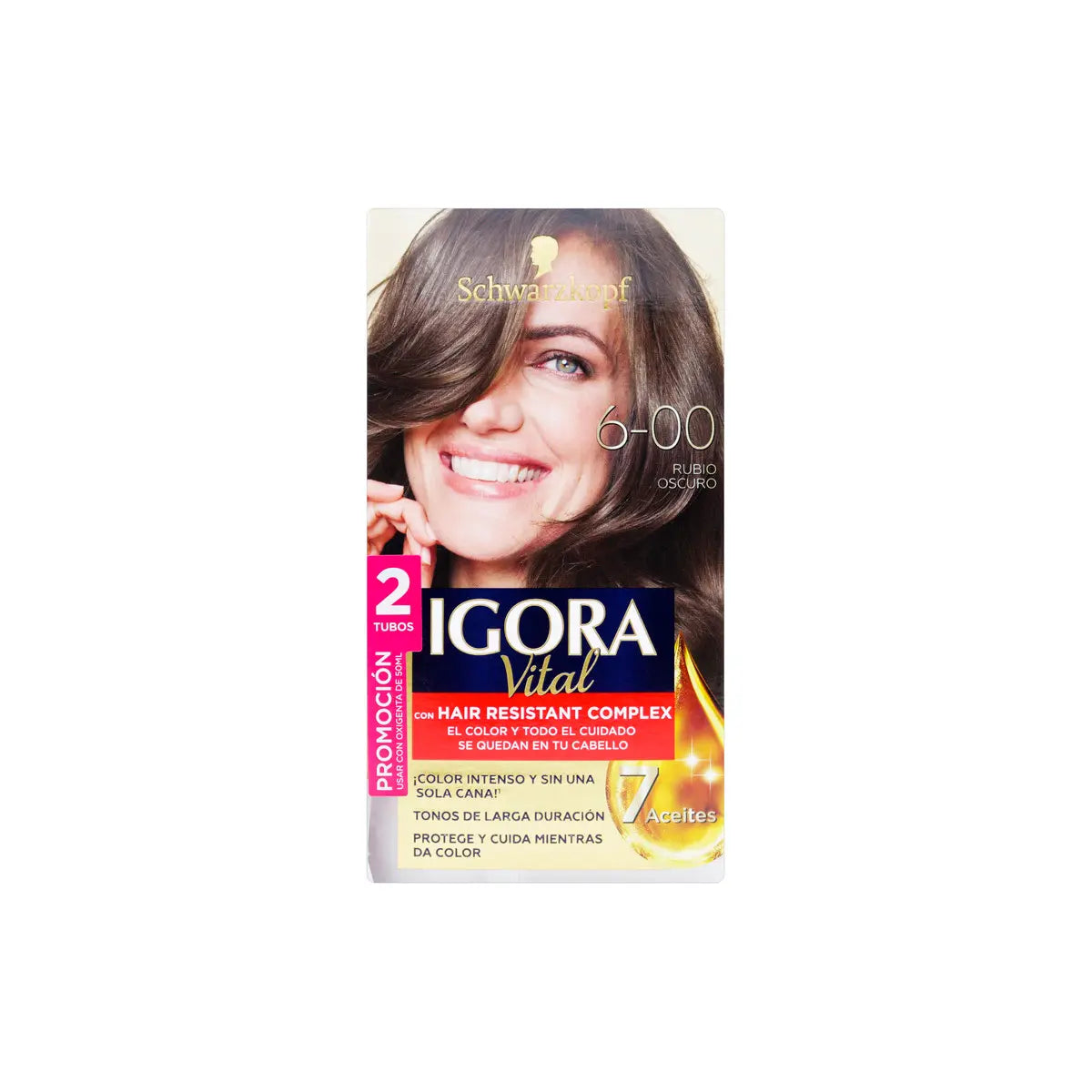 Igora VitAL Kit 6-00 Prom.2tub Rubio Osc