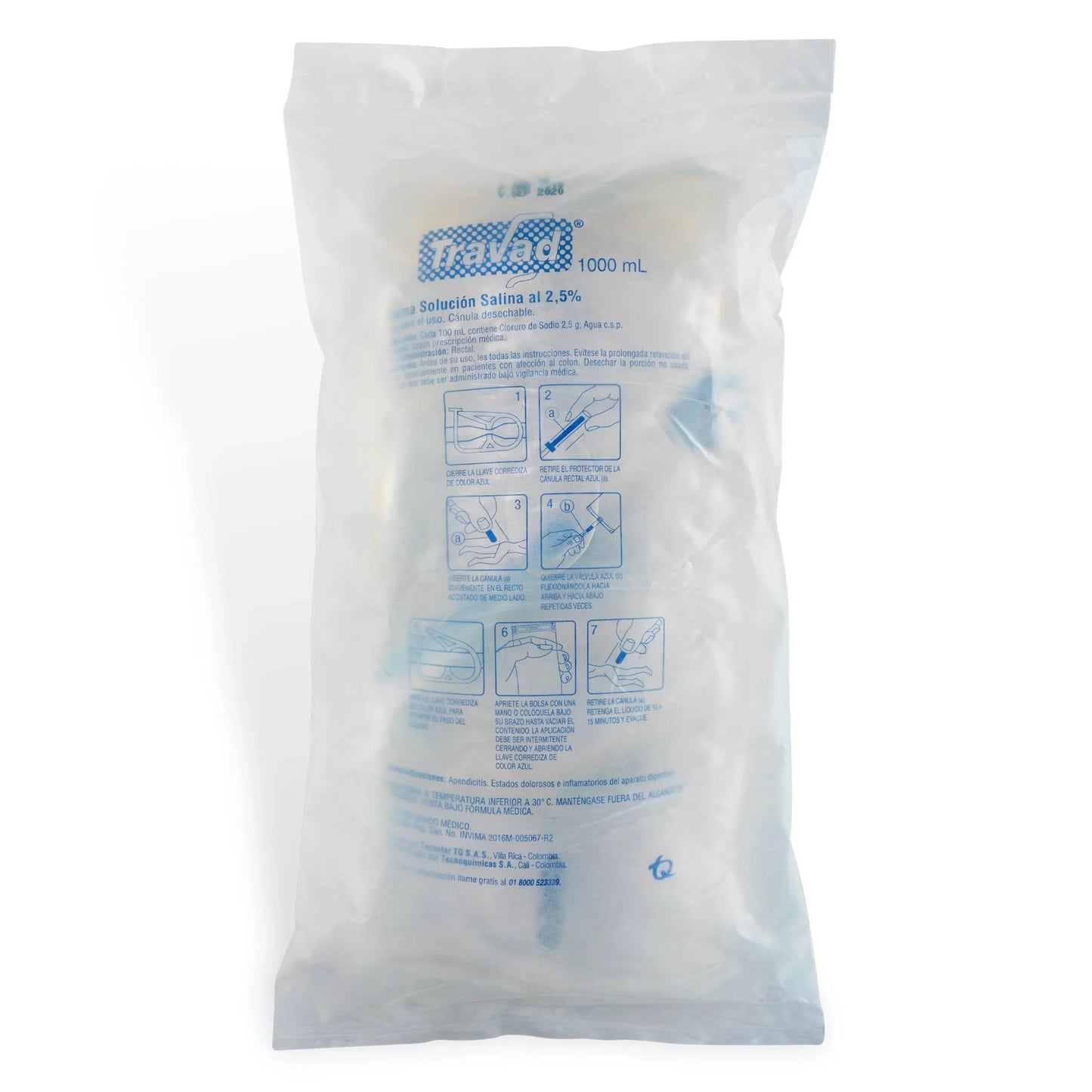 Enema Solución Salina 2.5% 1000 ml 004