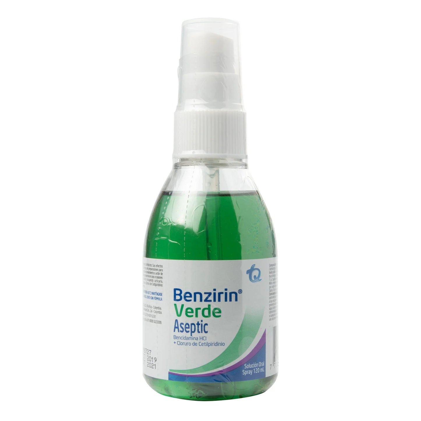 Benzirin Verde Aseptic 120 ml