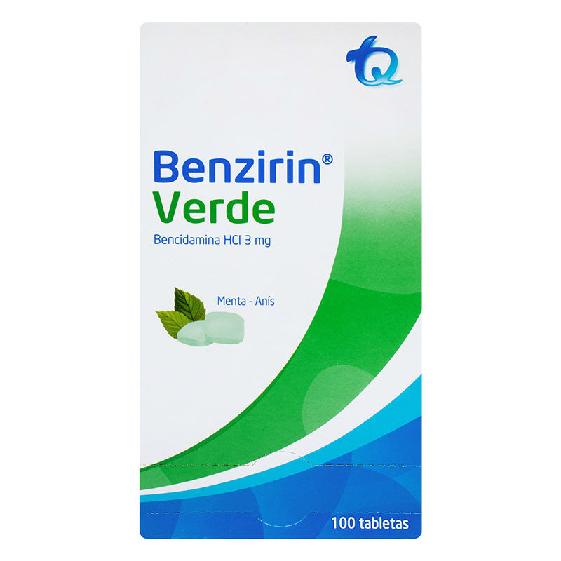 benzirin-verde-100-pastillas