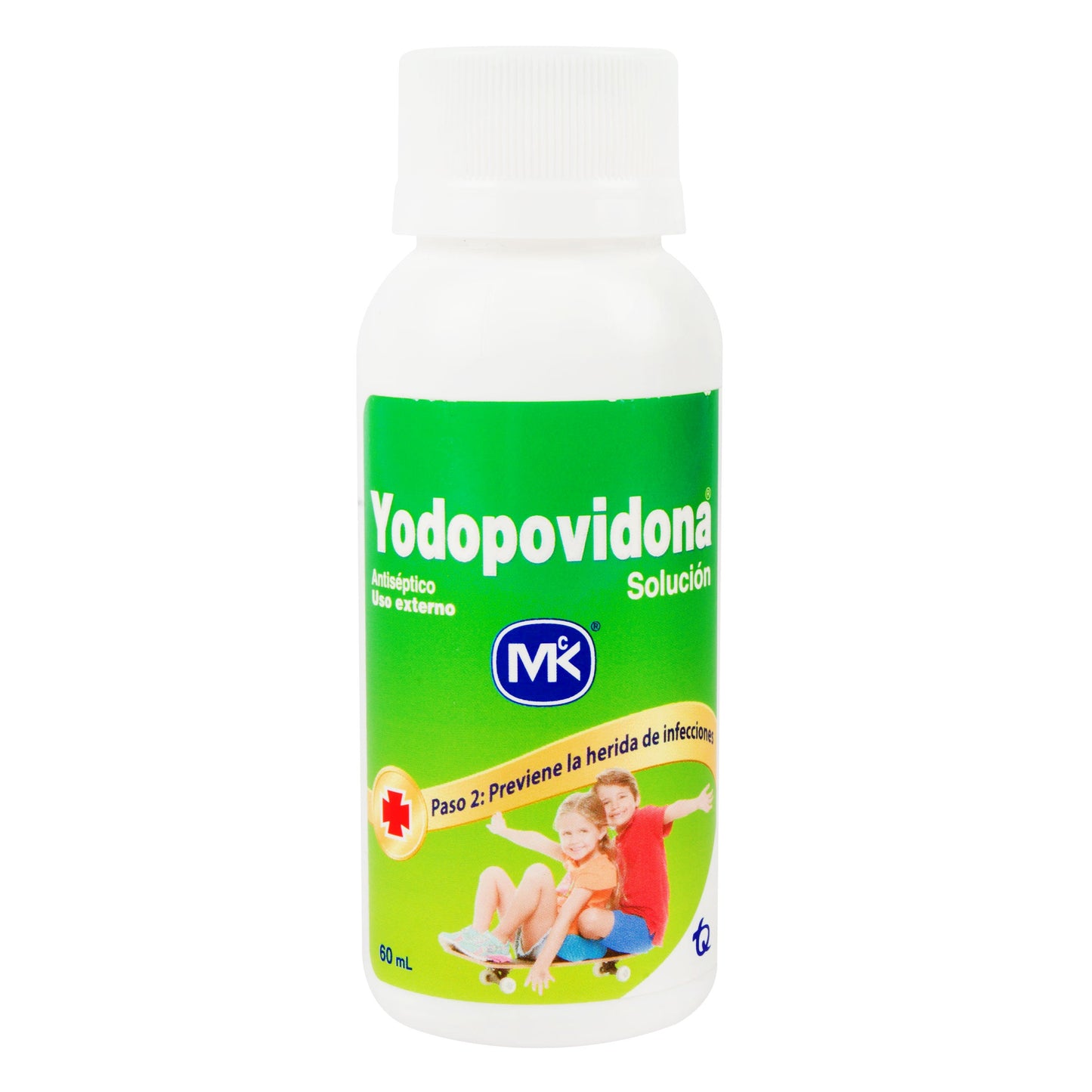 Yodopovidona Solución 60 ml Mk