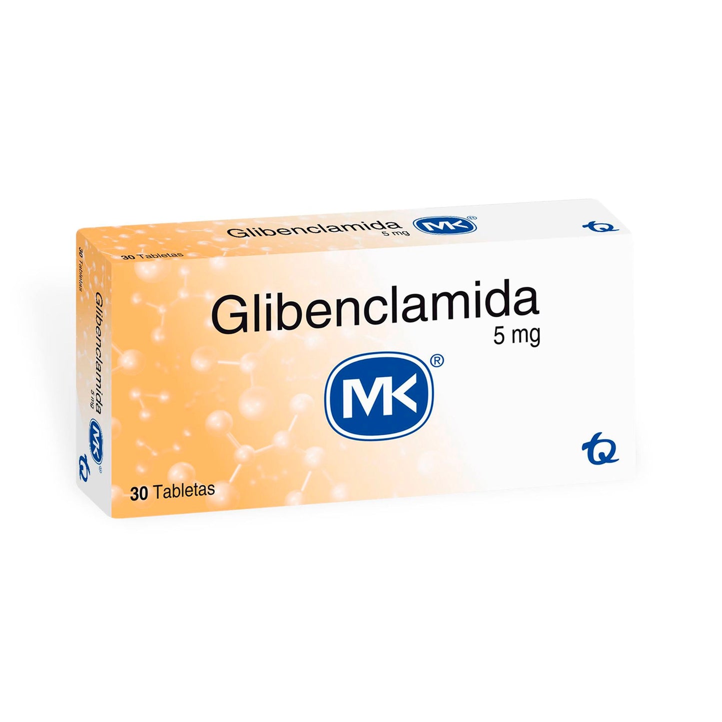 Glibenclamida 5 mg 30 Tbs Mk