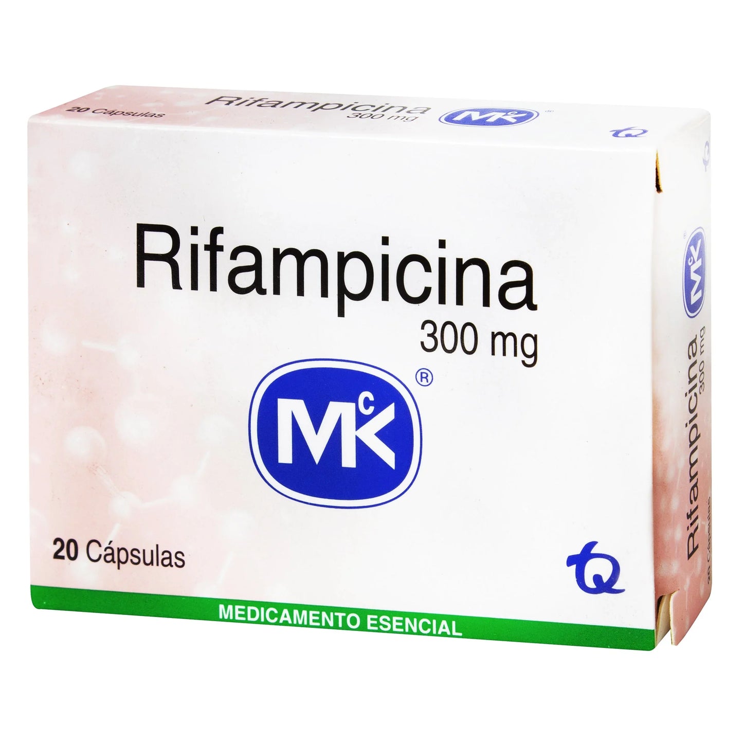 Rifampicina 300 mg 20 Cápsulas Mk