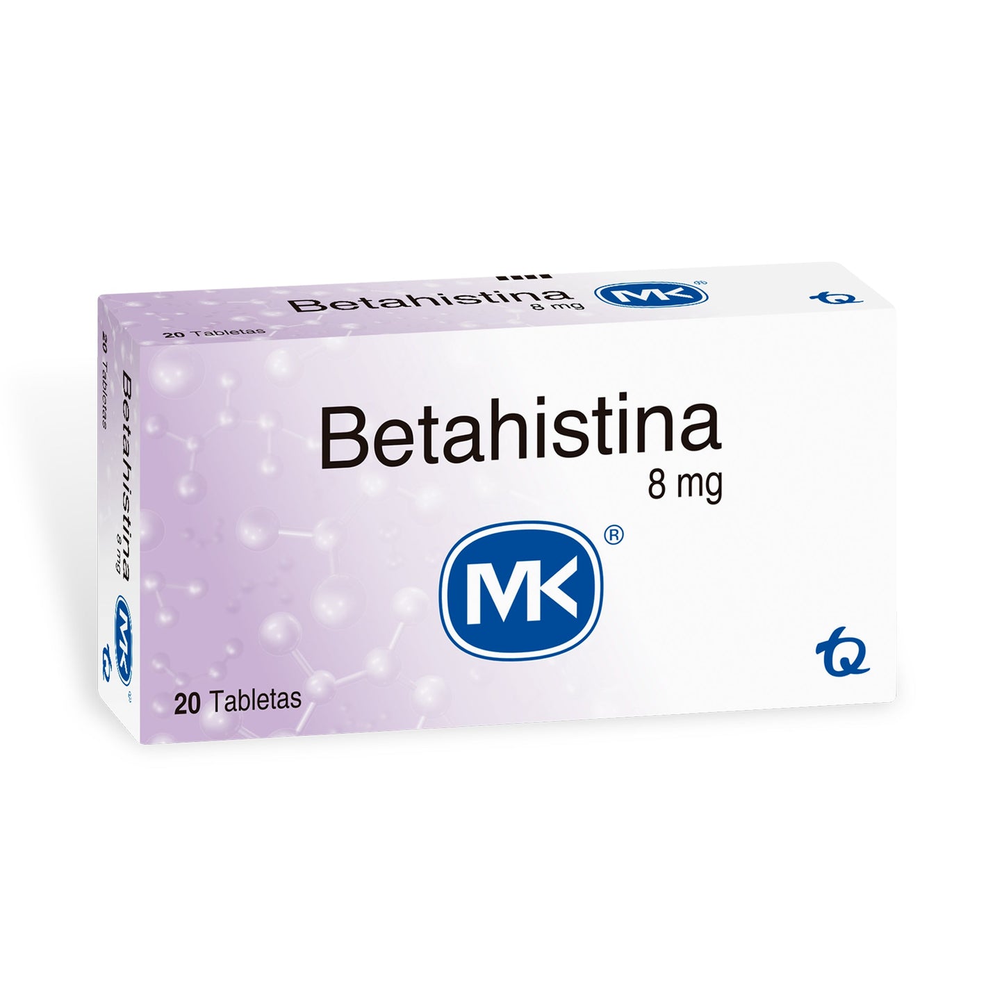 Betahistina 8 mg 20 Tabletas Mk