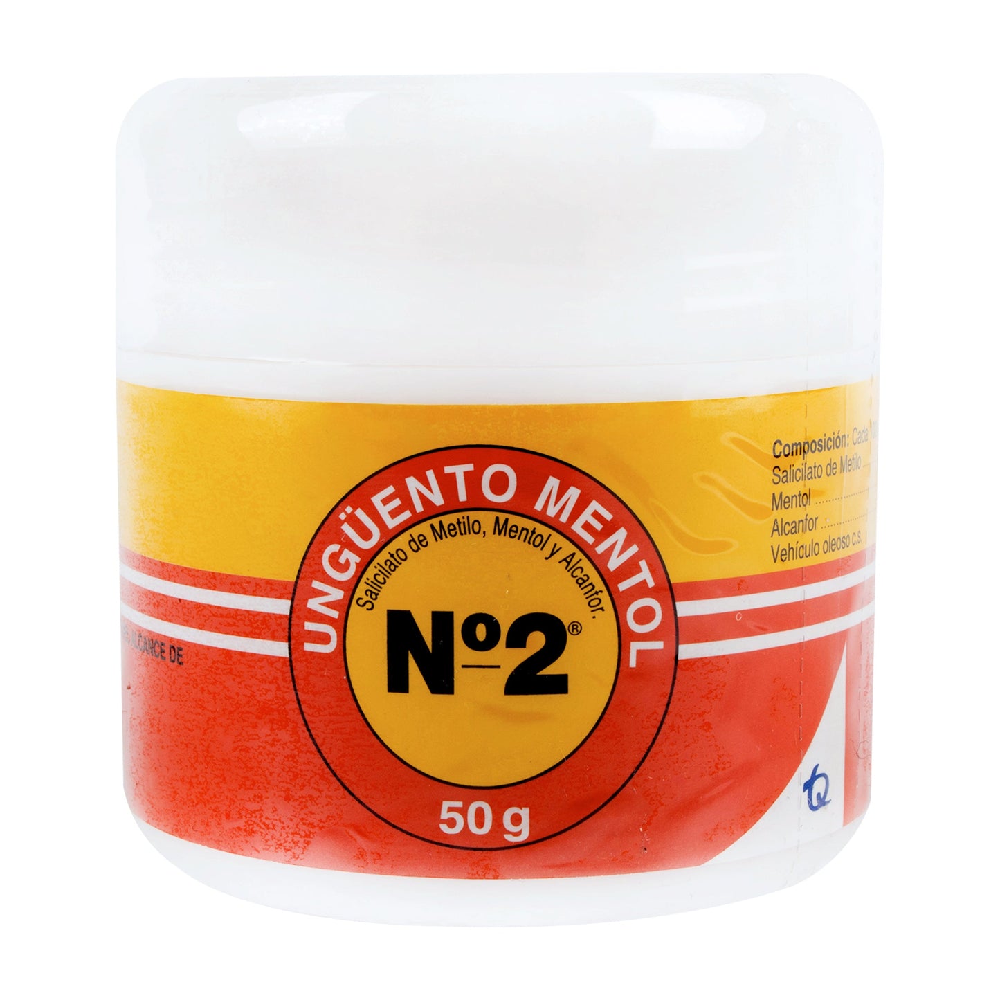 Ungüento Mentol #2 50 gr