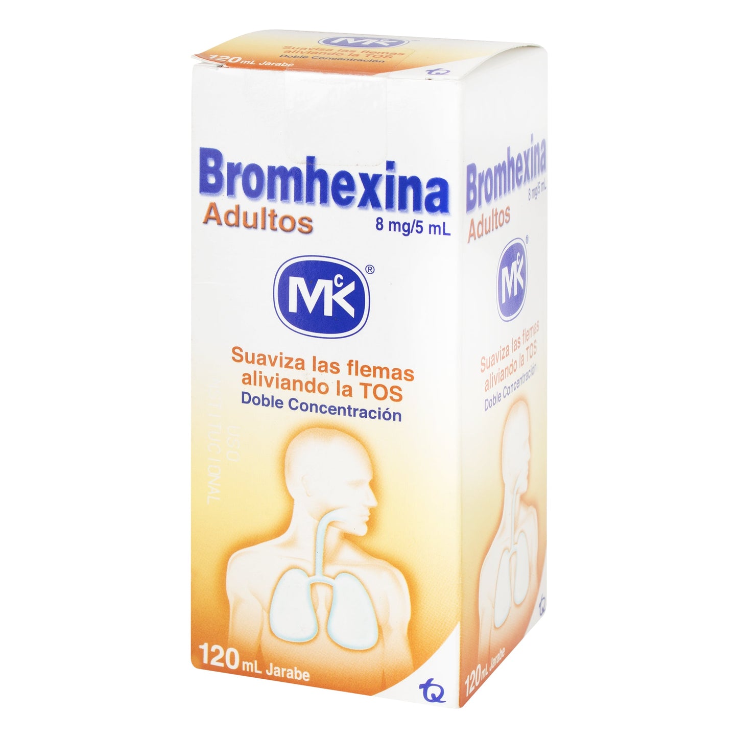 Bromhexina Adultos Jarabe 120 ml Mk