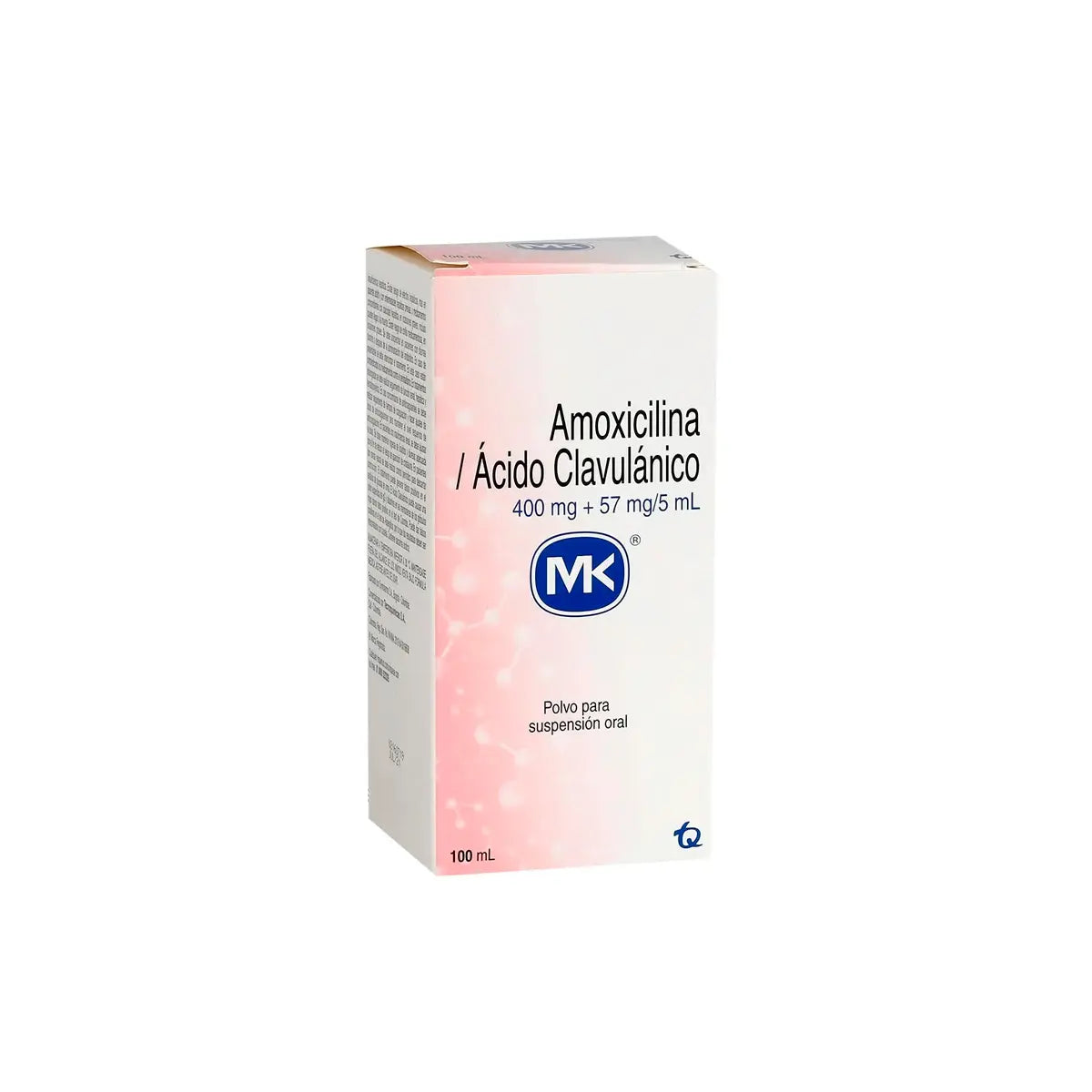AmoxicilinaILIN 400 mg+A.CLAV 57 mg 100 ml Mk