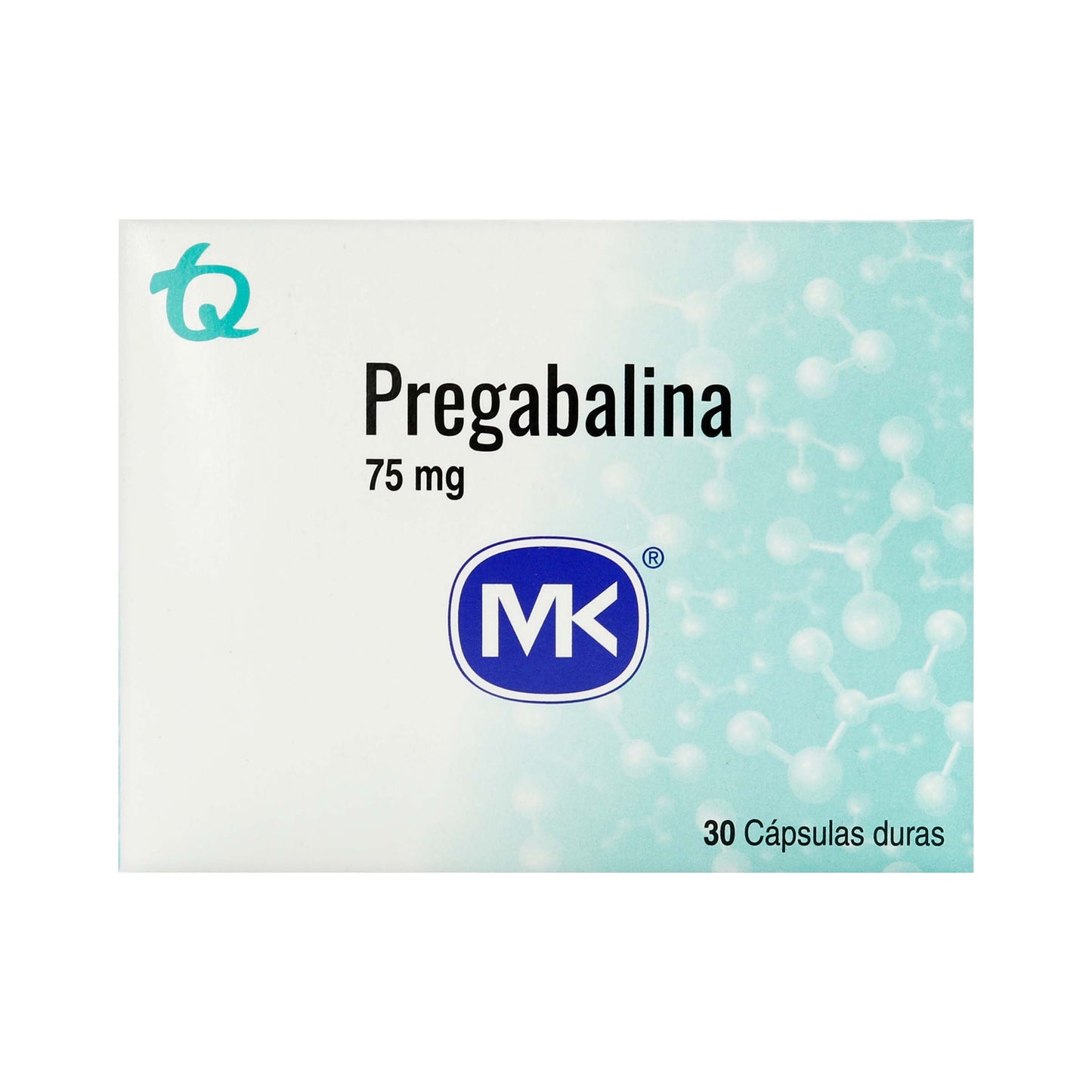 Pregabalina 75 mg 30 Cápsula M(50017) Mk