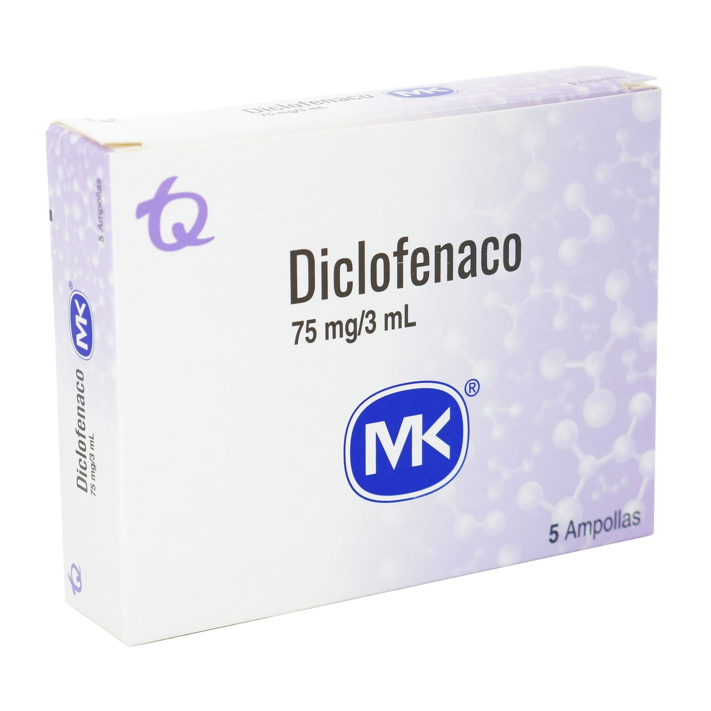 Diclofenaco 75 mg X 3 ml Caja X 5 Uds