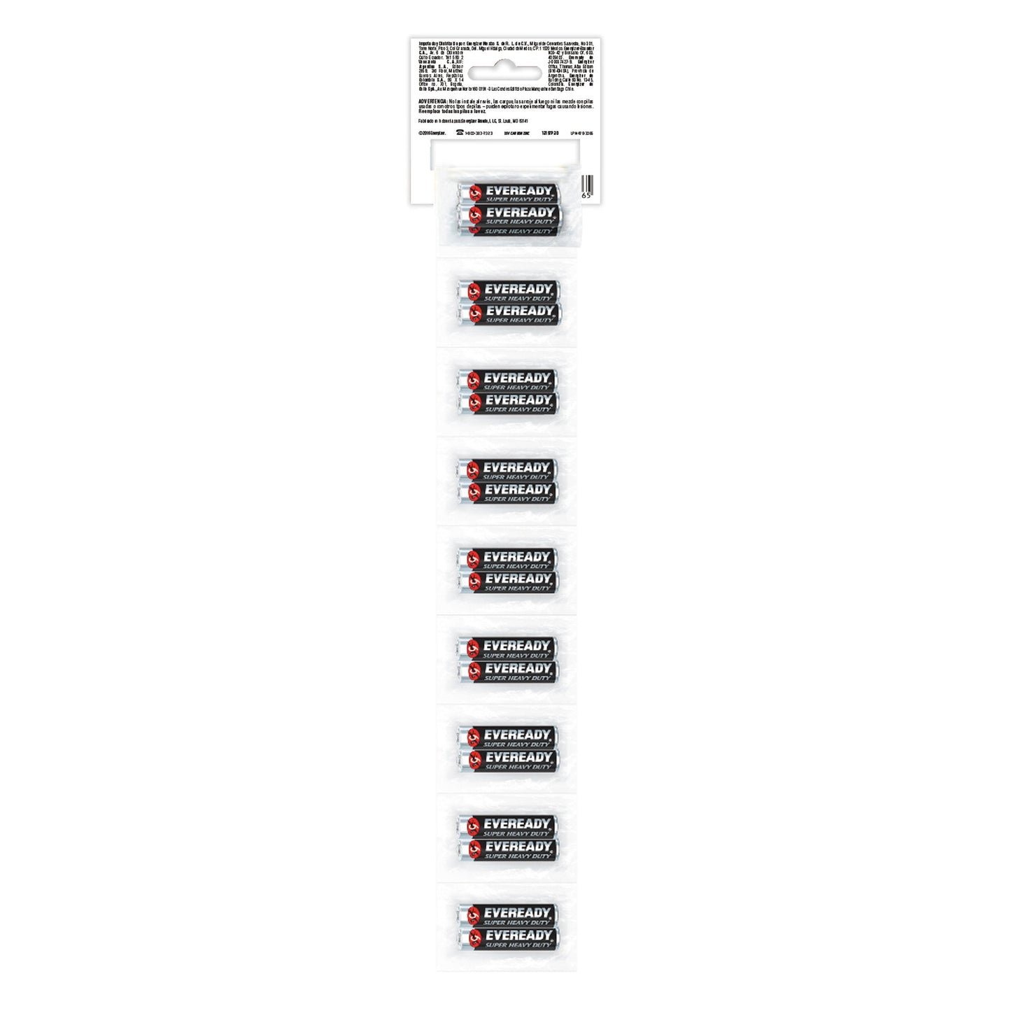 Pila Eveready Peq.10 Blíster R.1215