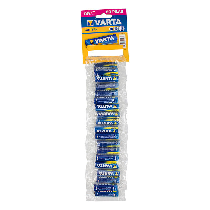 Pila Varta Carbon Aa Tira 20 Unidad
