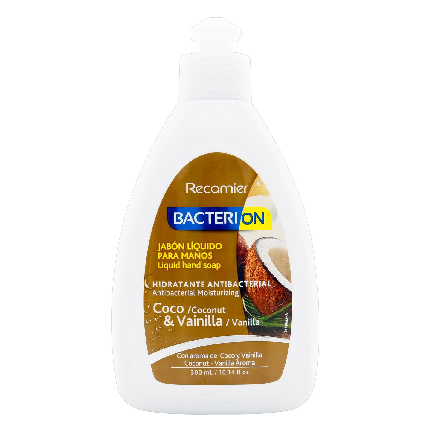 Jabón Bacterion Liquido Vainilla 300 ml