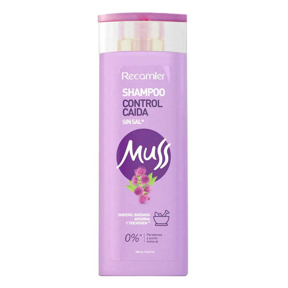 Shampoomuss Control Caida Sin Sal 220 ml