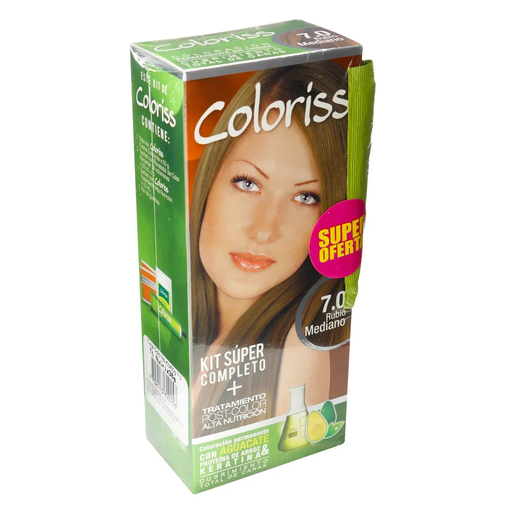 Colirio Kit 70 Rubio Mediano + Trat 30gr