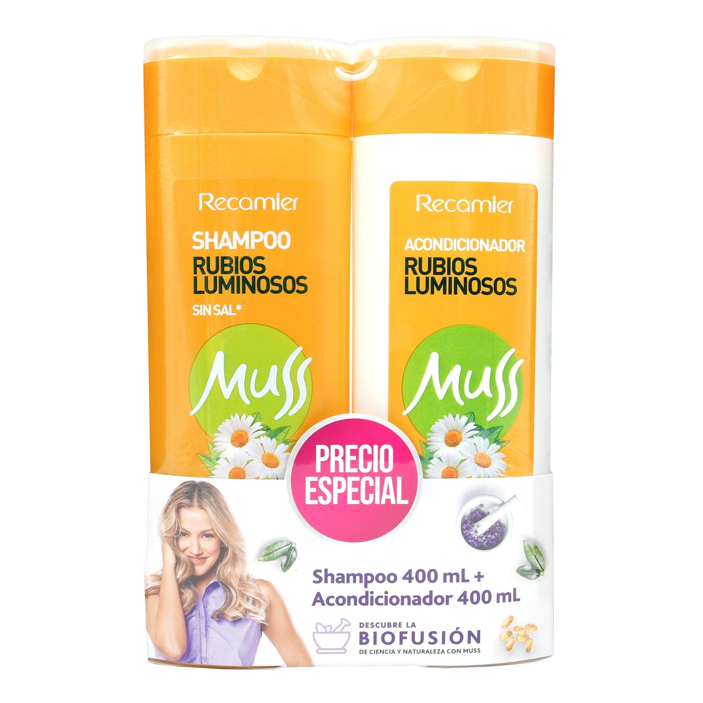 Shampoomuss Rub.luminosos 400ml+acond.400ml