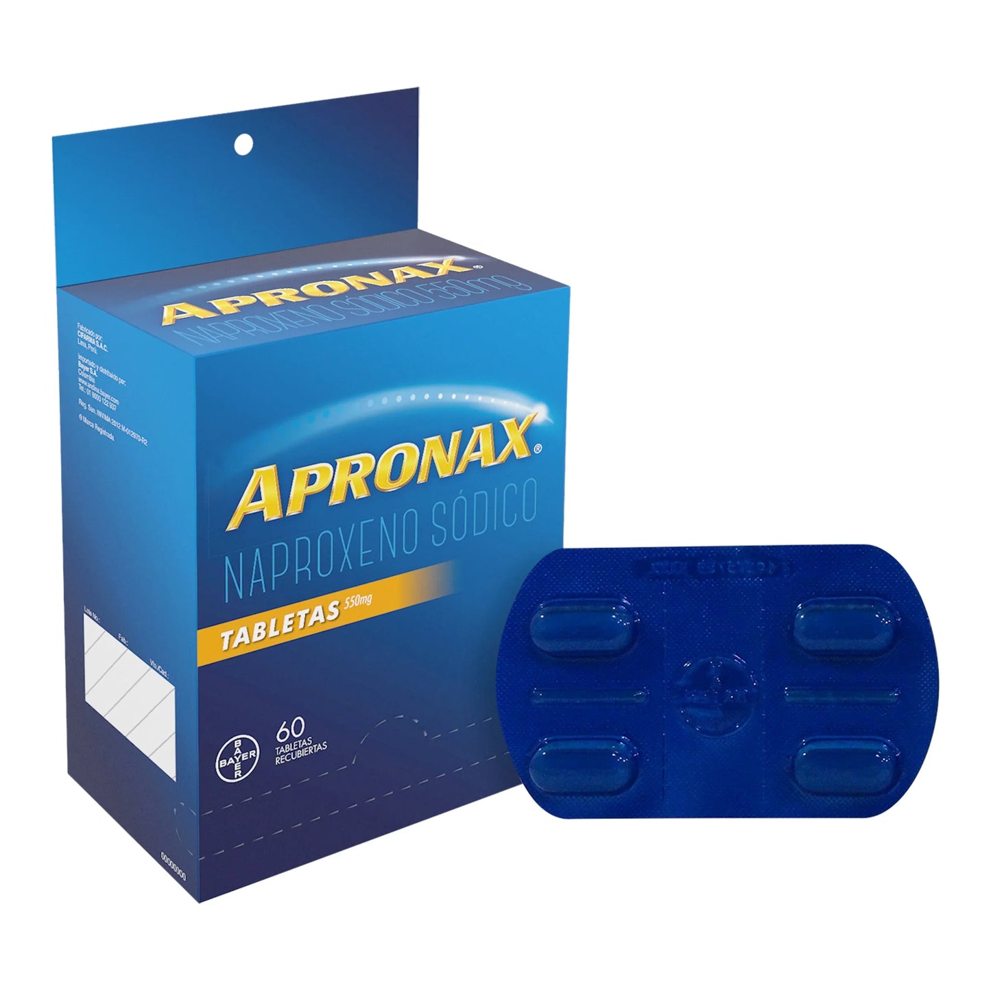 Apronax 550 mg 60 Tabletas(A)