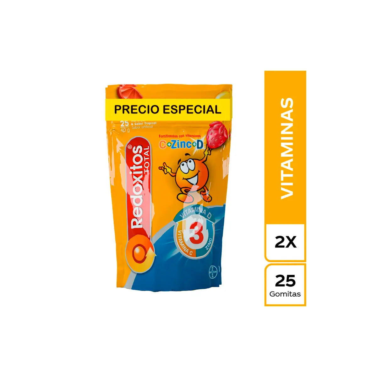 2 Redoxitos Total gUMS 25 Uds P.e