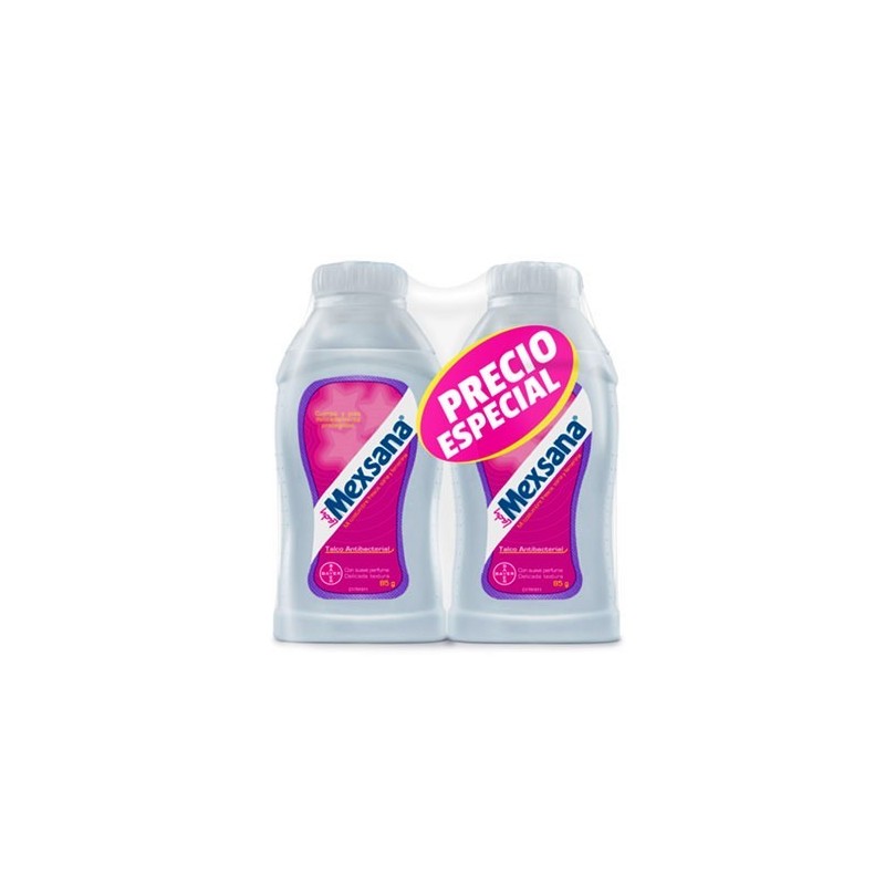2 Talco Mexsana Lady 85 gr