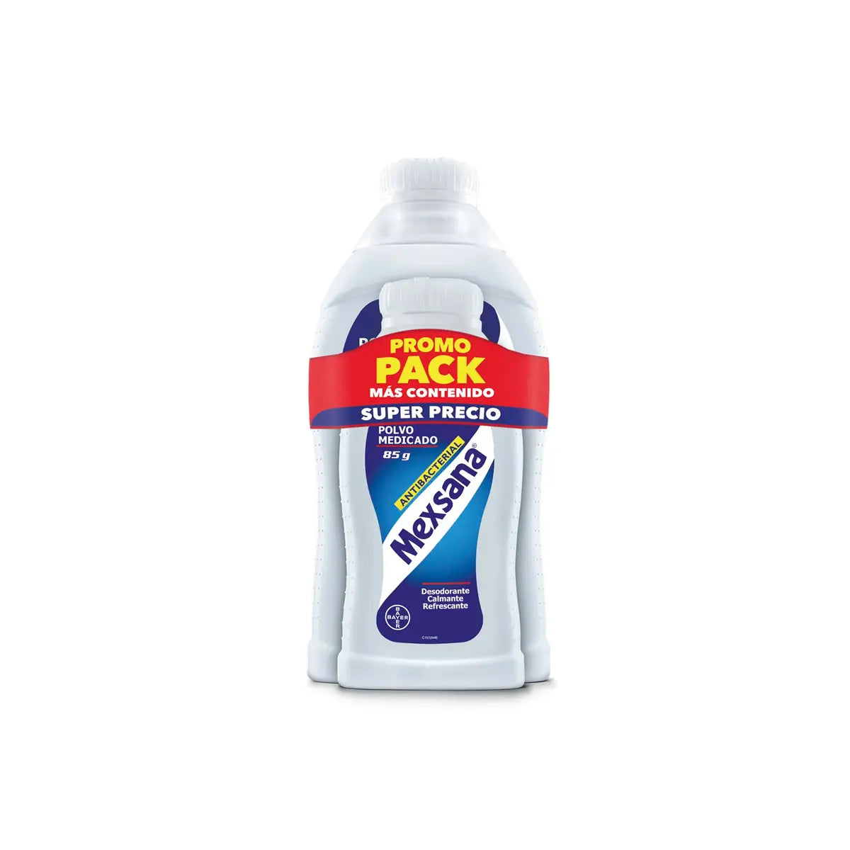 Talco Mexana 150 gr +talco Mexana 85
