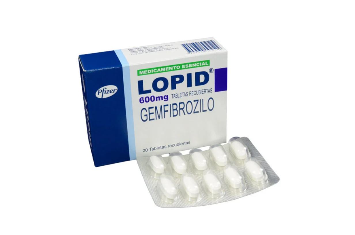 Lopid 600 mg 20 Tabletas (m)