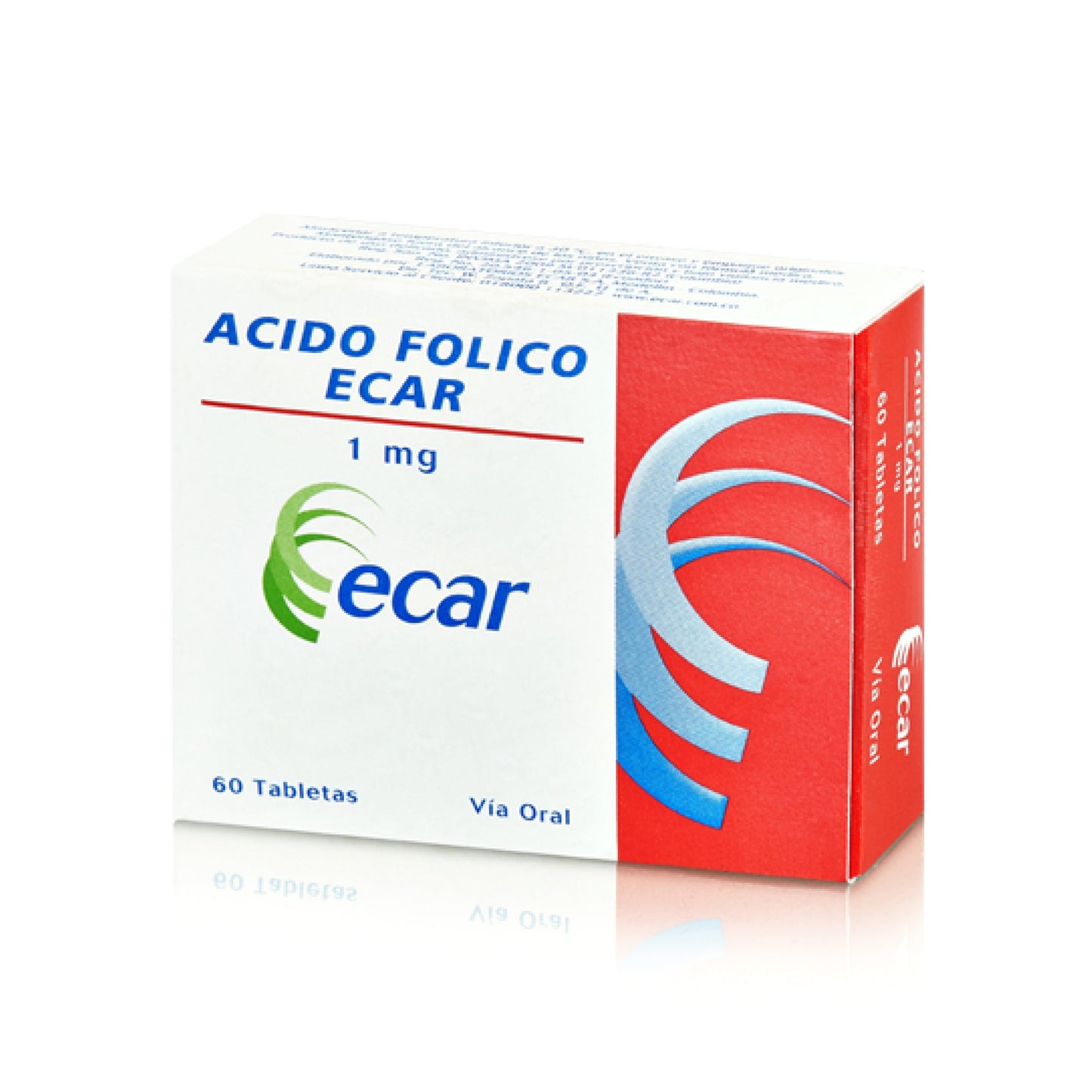 Ácido Fólico 1 mg X 60 Tabletas