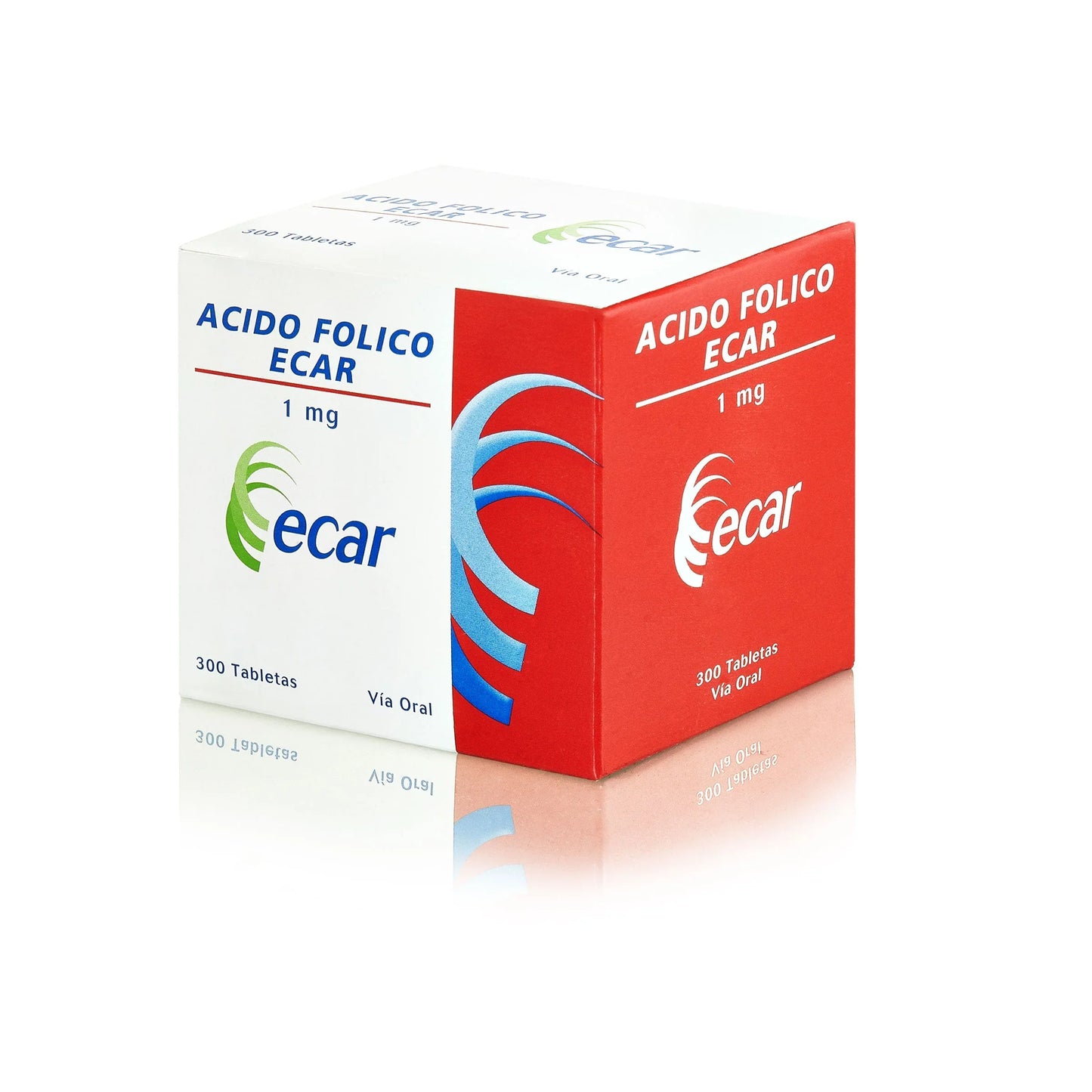 Ácido Fólico 1 mg 300 Tabletas Ec