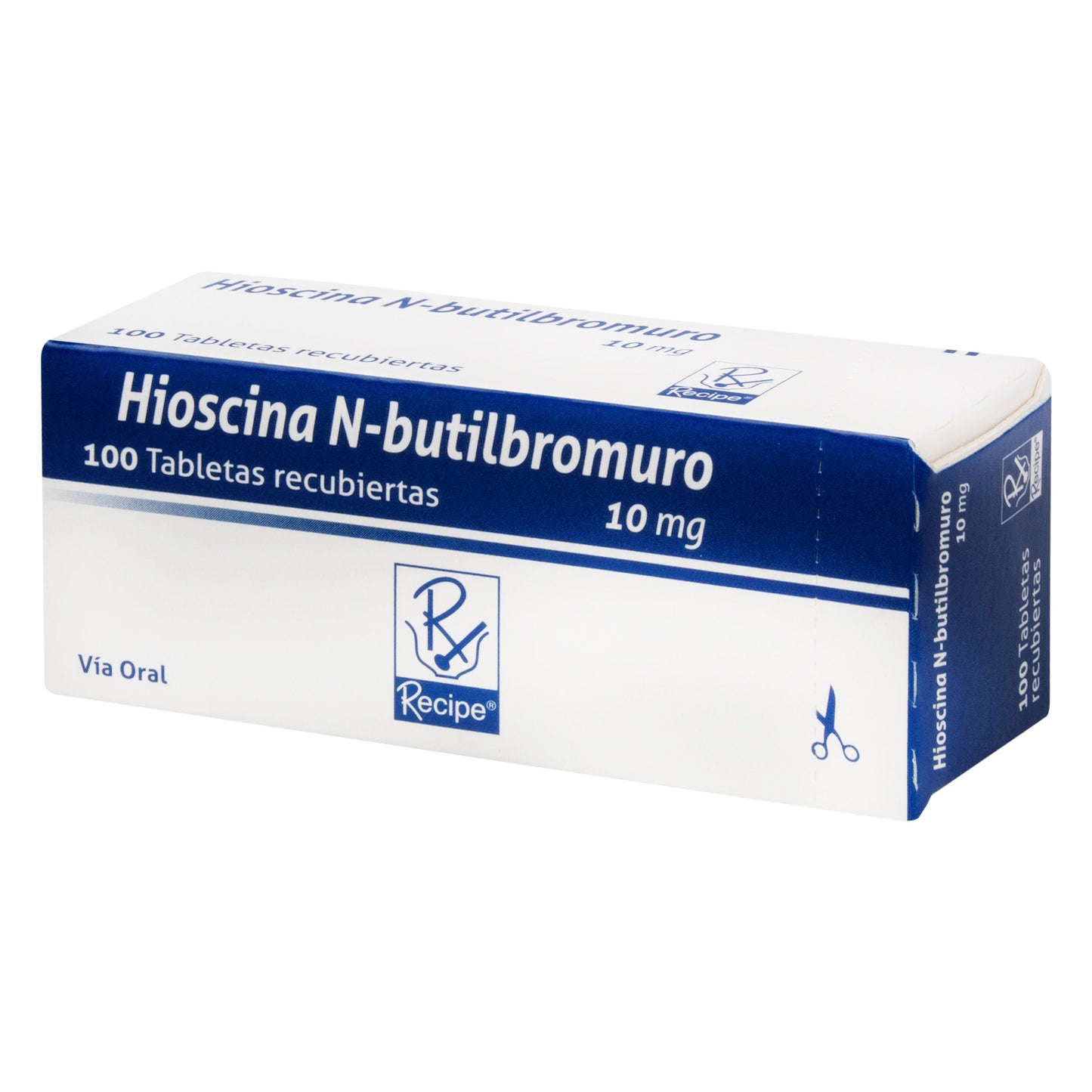 Hioscina N-butil/bromuro 10mg 100tbs Rc