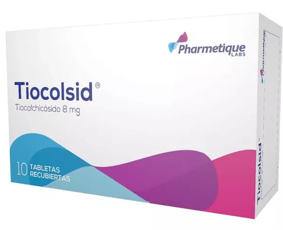 Tiocolsid 8 mg 10 Tabletas (2)