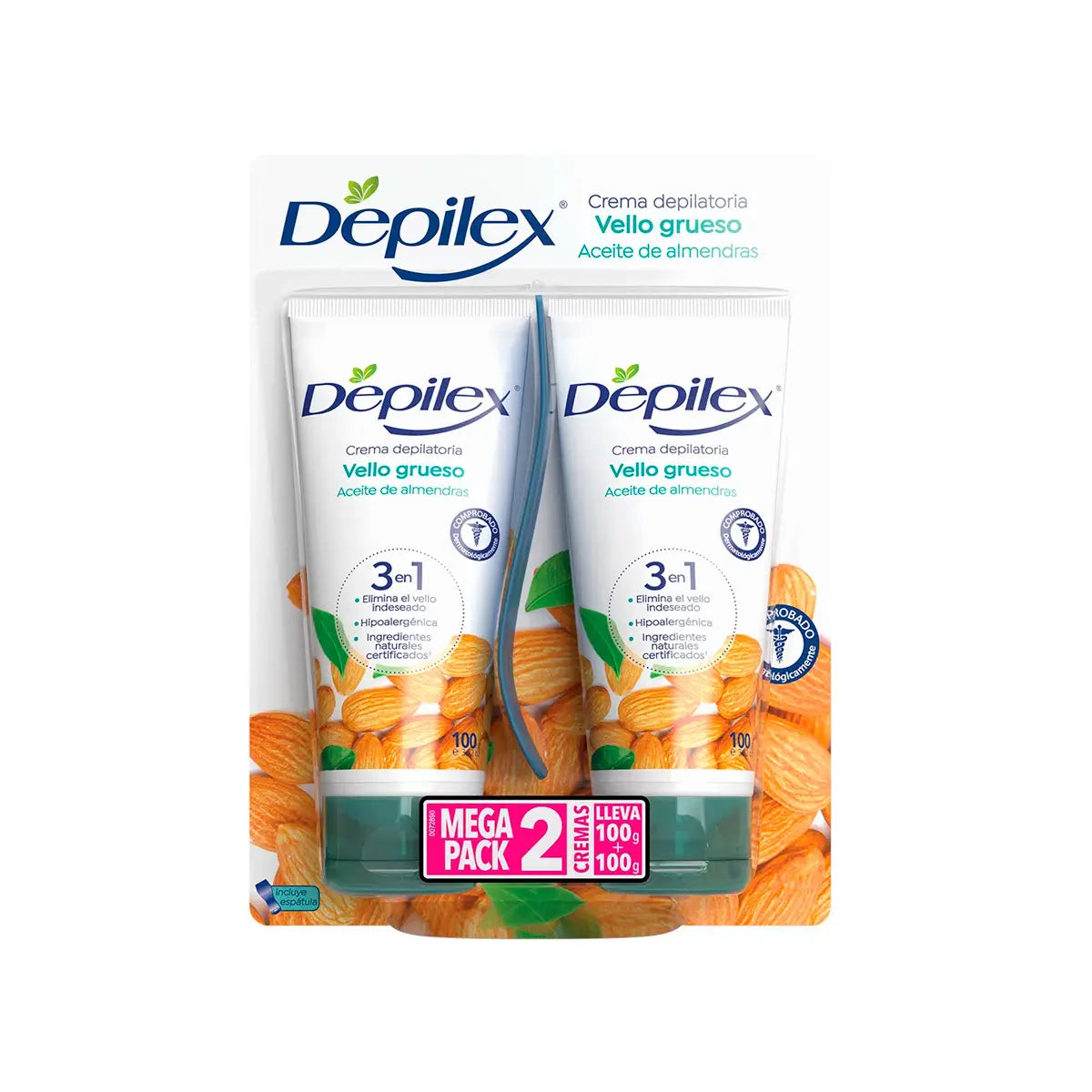 Crema Depilex 3 En 1 Vel.grueso 100g 2x1
