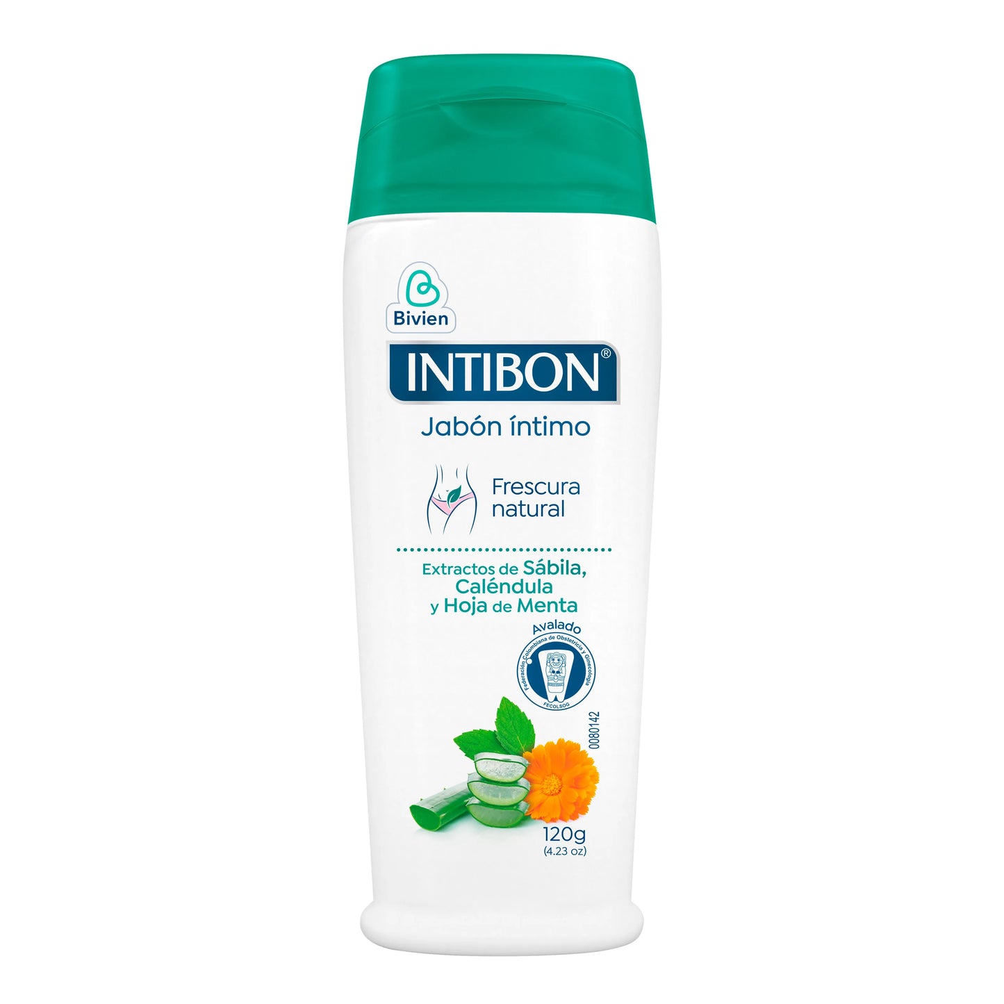 Jabón Íntimo Intibon Secretos Naturales Menta 120 Gramos