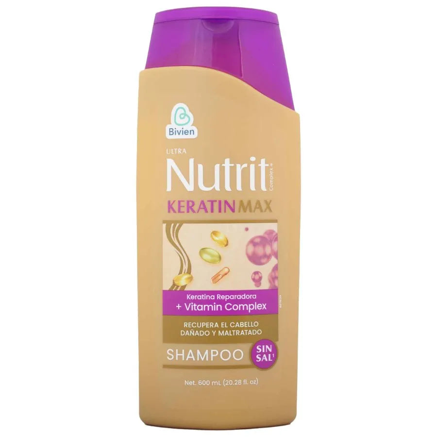 Shampoonutrit Keratin Max 600 ml