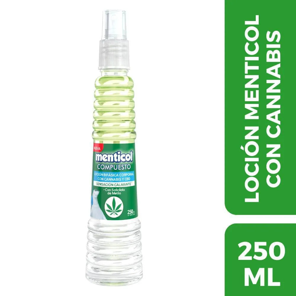 Loción.BIFASICA Cor.menticol Cannabis 250ml