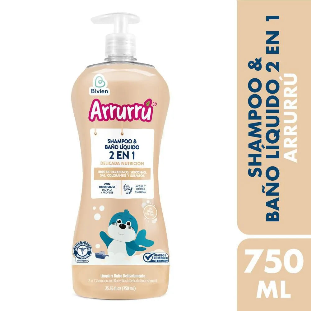 Cha Y Bano Liq. 2en1 Arru. Del Nut 750ml