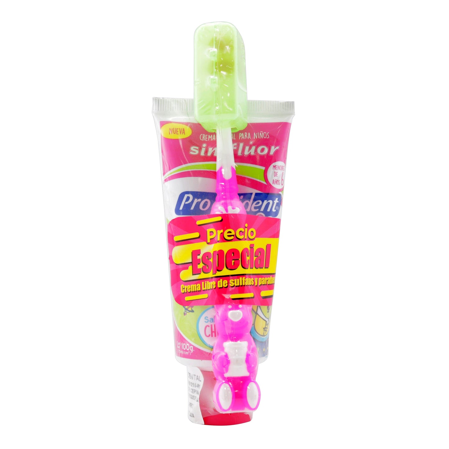 Crema.DENT.PROQUIDENT Kids Fucsi 100gr+cep