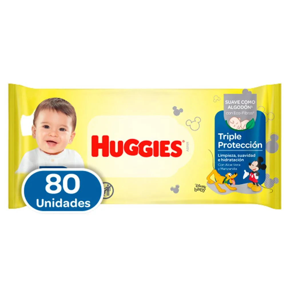 Toa. Huggies Hum. Limpiadora Cotidiana 80und