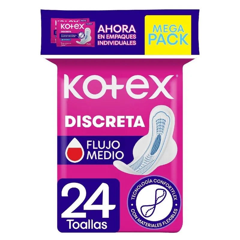 Toa.kotex Disc. Mega Pack 24und+15 Protector