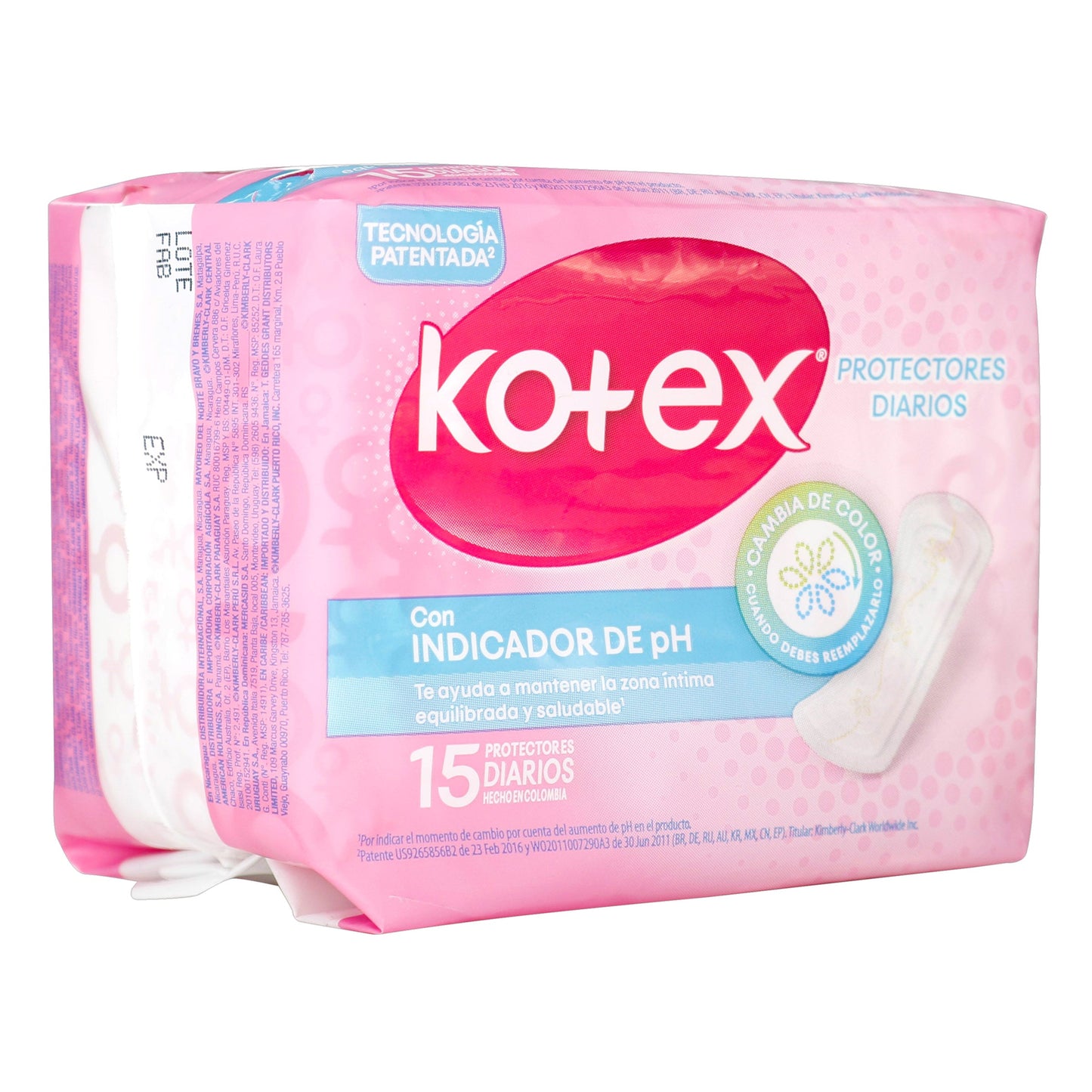 Protector kotex Diario Indicador X 15 Unidad